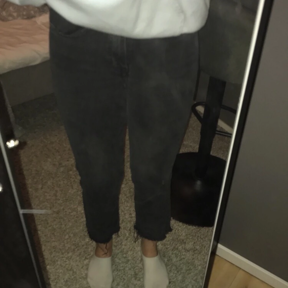 svarta jeans strl 34