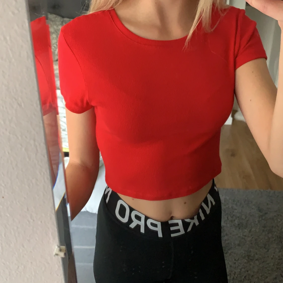 Röd tshirt
