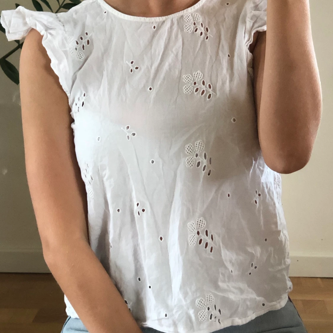 Söt blus med detaljer