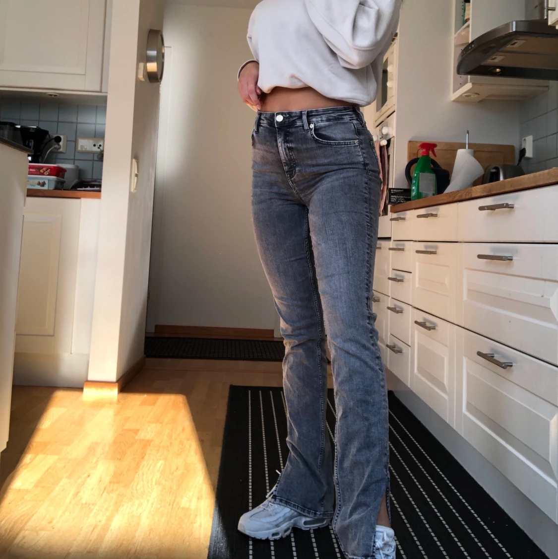 jeans med slits från Zara strl 36 - 90