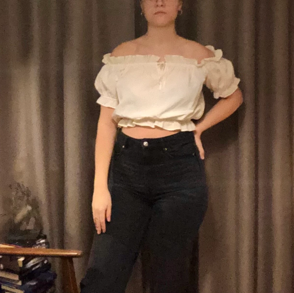 Off-shoulder-topp - 91