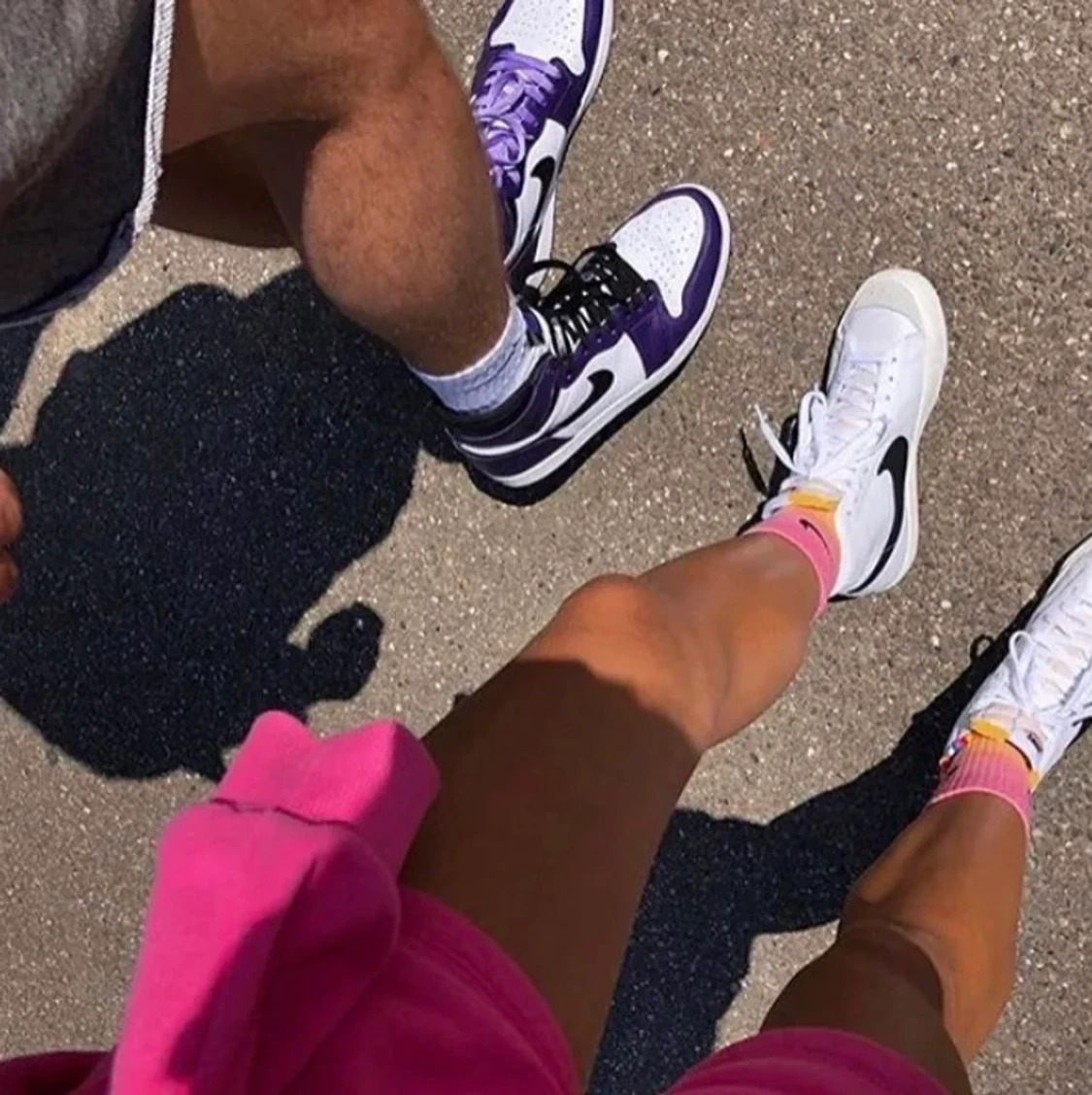 Tie Dye Nike Strumpor - 90