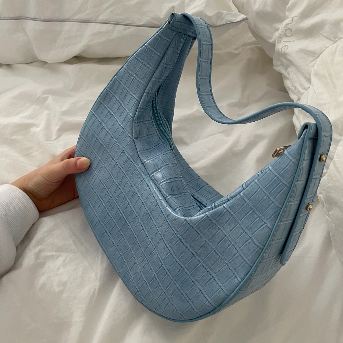 Superfin blå väska