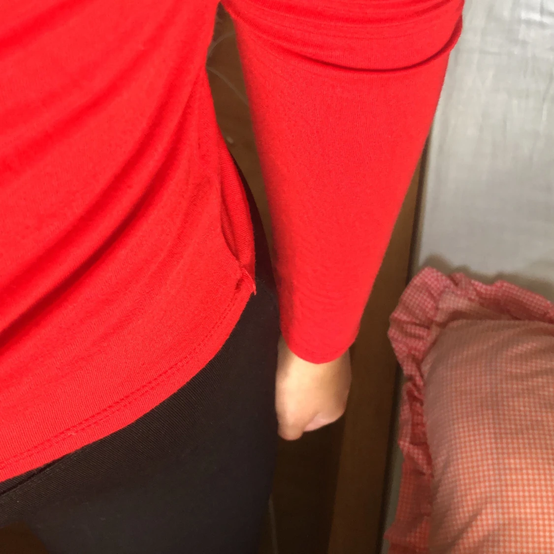 Röd polotröja  - 91