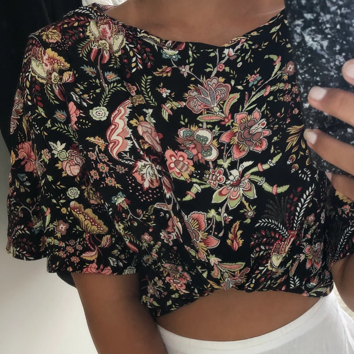 Superfin blommig topp❤️ - 91