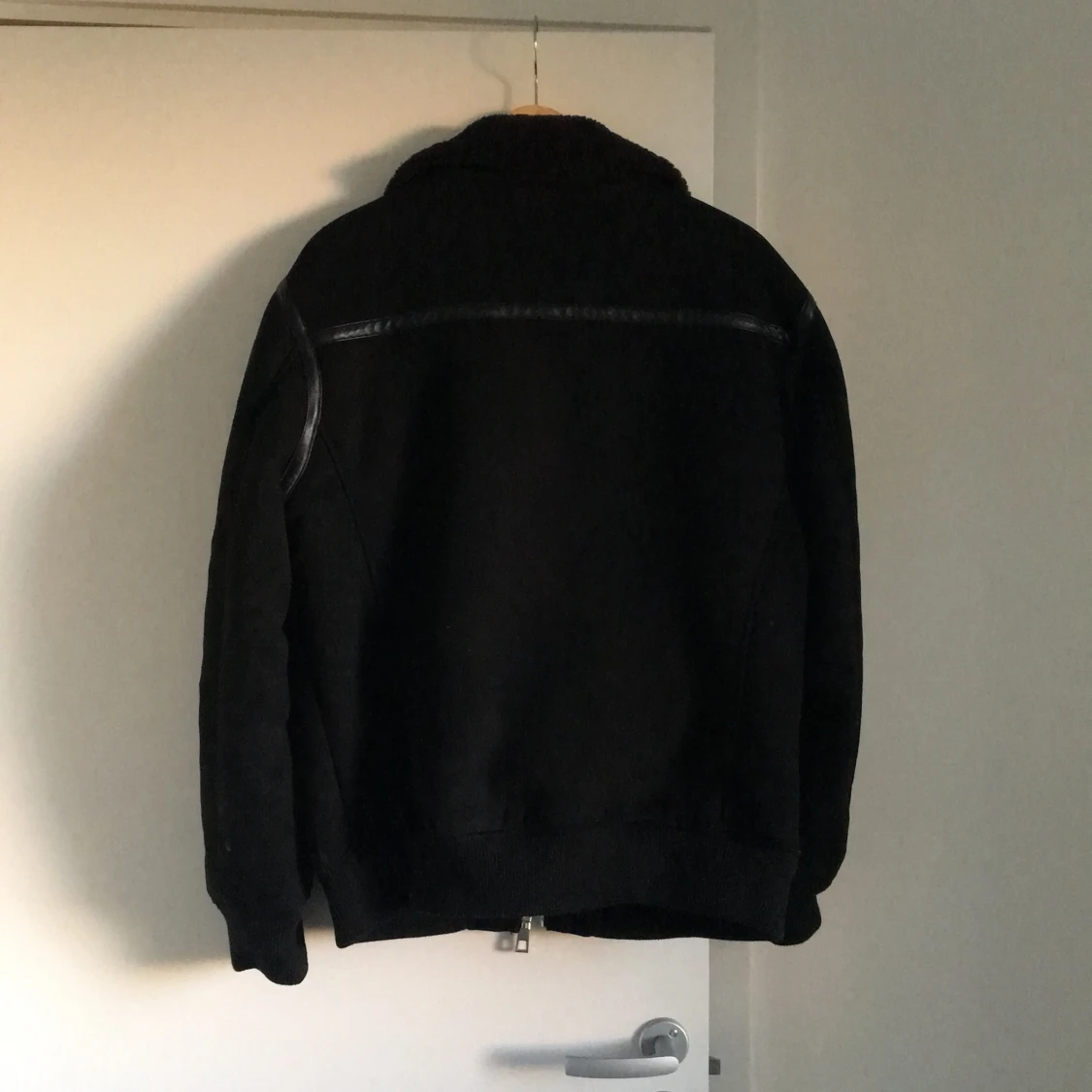 ZARA Mocka-jacka i fake-skin - 90