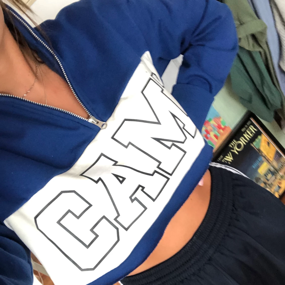 Croppad sweatshirt - 90