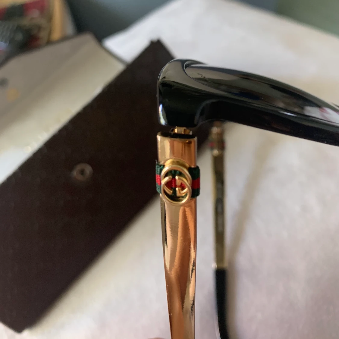 ÄKTA GUCCI SOLGLASÖGON  - 91