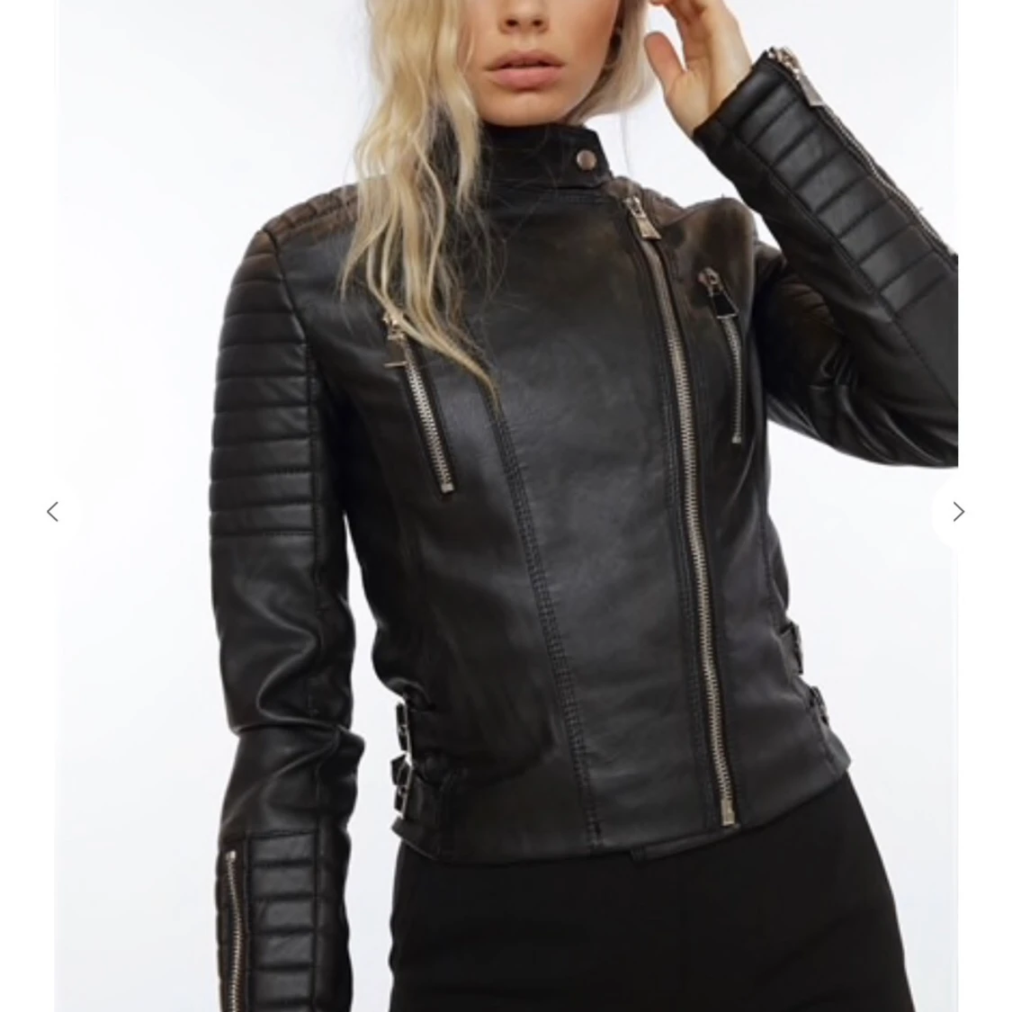 Jättesnygg skinnjacka! - 91