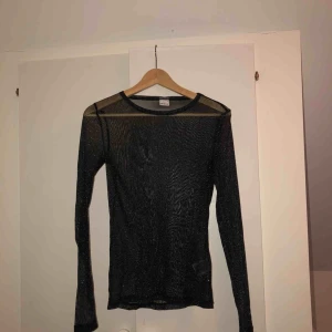  - Jättefin glittrig, genomskinlig tröja från Gina Tricot. Aldrig använd. Superfin till fest med ett par snygga byxor och klackar! 