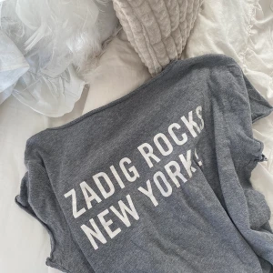 Zadig & Voltaire topp🤎 - Grå t-shirt från zadig och Voltaire. Använd ett fåtal gånger. Självklart äkta!🤎