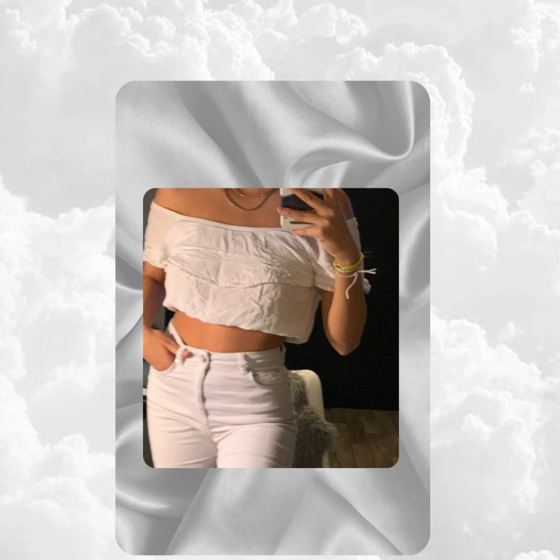 Off shoulder topp - 90