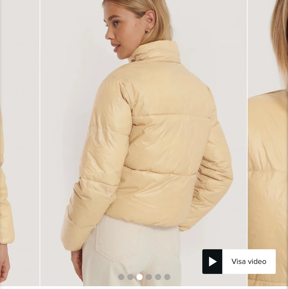 Beige jacka, misslisibell x NA-KD (slutsåld) - 90