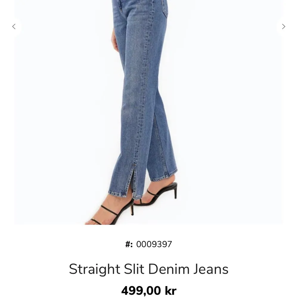Superfina jeans från chiquelle som är helt nya med prislappen kvar, endast testade. Säljer eftersom de tyvärr är för små. Nypris: 499kr . Jeans & Byxor.