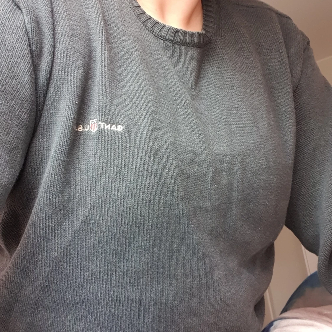 Stickat gant tröja  - 90