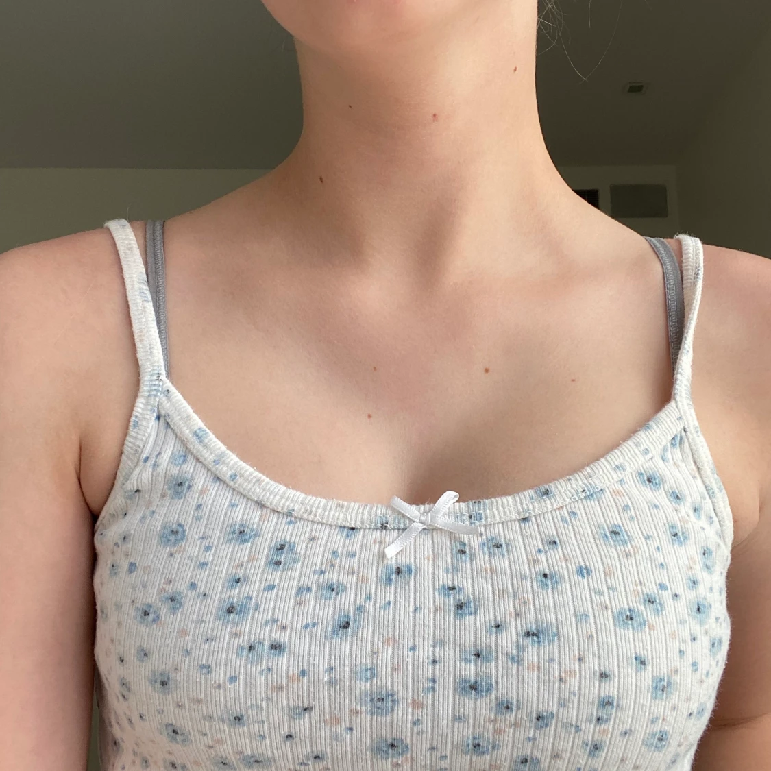 Jätte sött blommig brandy melville topp! - 91