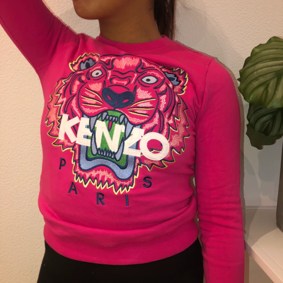 Rosa kenzo sweatshirt XS