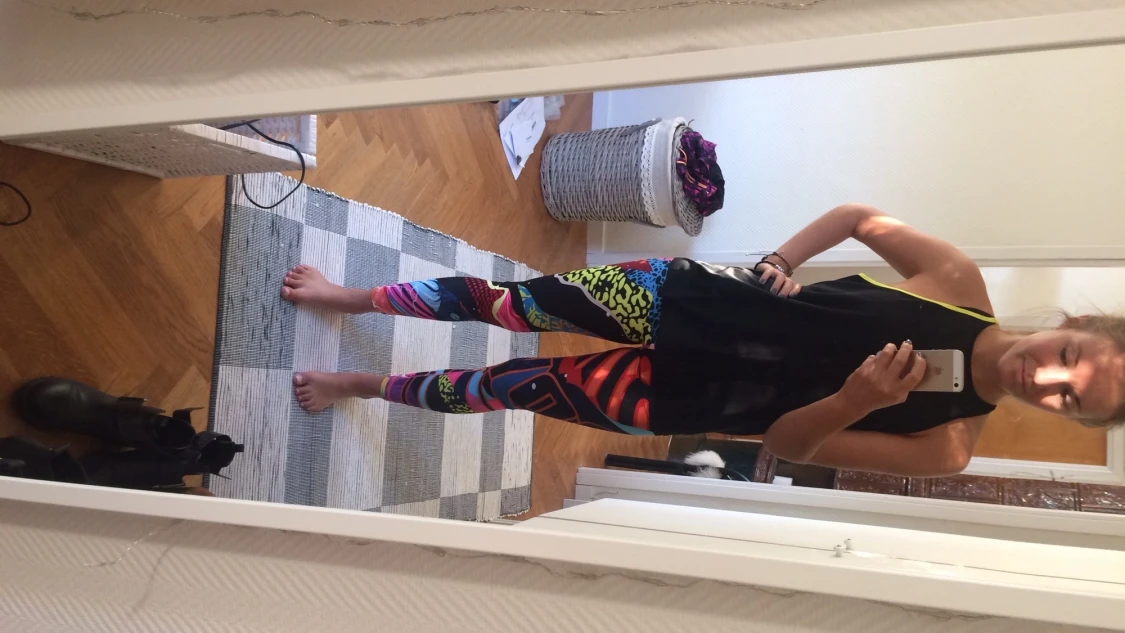 Reebok träningstights och linne - 90