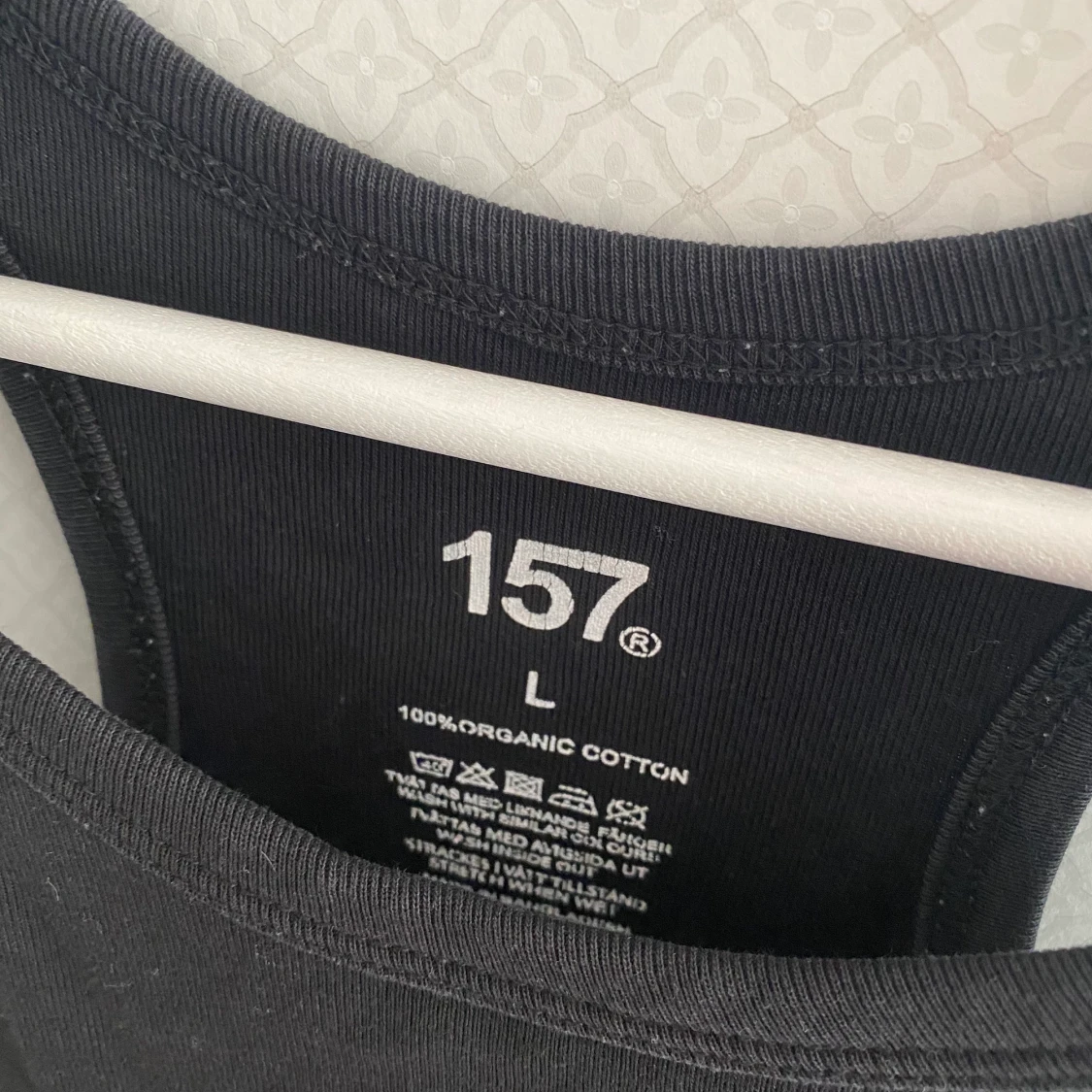 Svart långt brottarlinne - 91