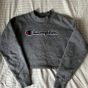 Champion tröja - Tjocktröja från Champion. Använt fåtal gånger och i bra skick! Orginalpriset är runt 500 kr. Insydd med symaskin på sidorna. Köpare betalar för frakt (66 kr)