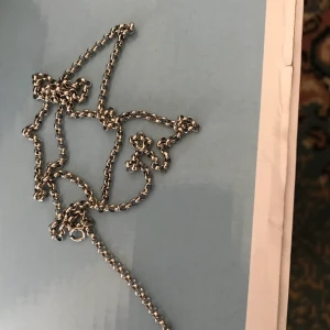 Äkta silver halsband - 66cm i längd, ny!