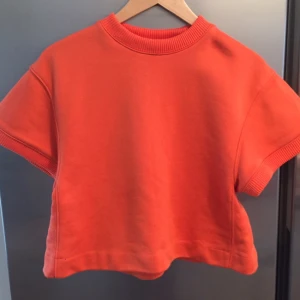  - Jättefin orange top från Acne Studios med lite vida ärmar. Mycket bra skick, använd vid två tillfällen!