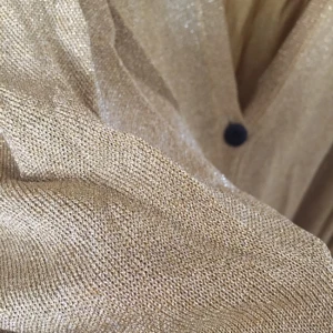  - Glitterfest! Guldglittrig kofta/jacka/klänning/whateveryoulike