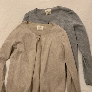 2-pack koftor - 2 stycken koftor, beige och grå