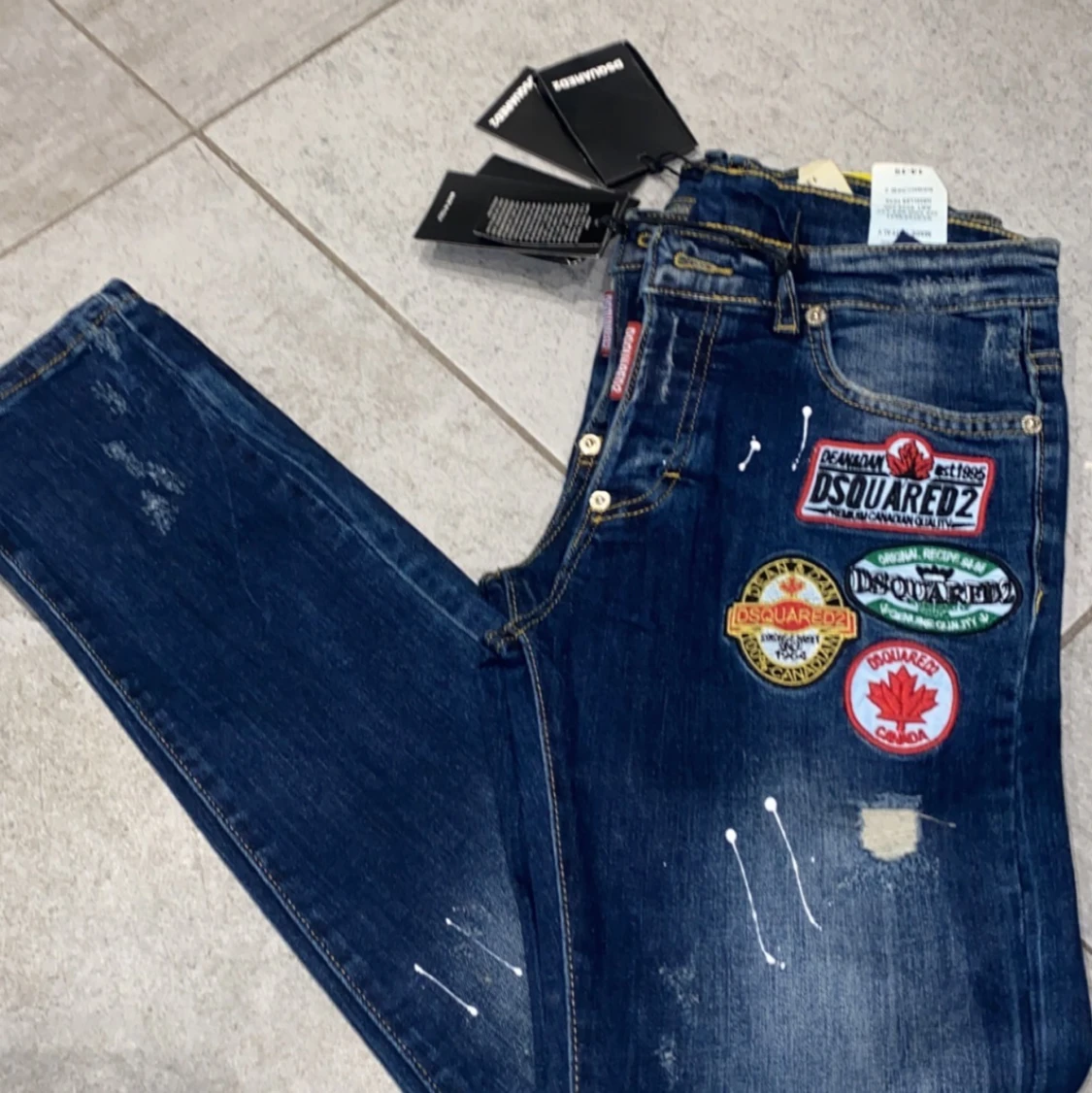 Barn jeans dsq*er phillip pl*in - 90
