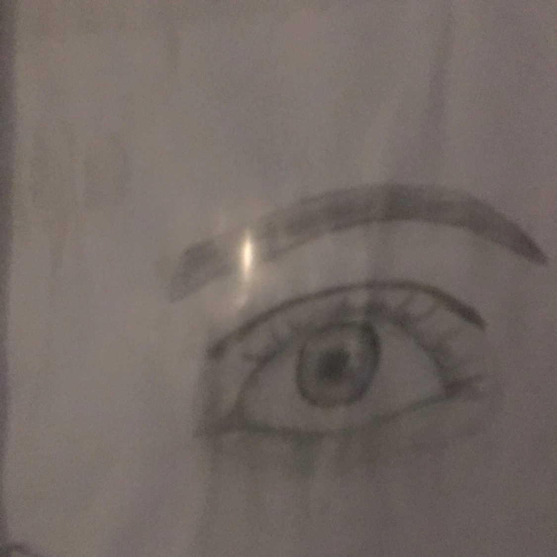 En ög tavla,självritad