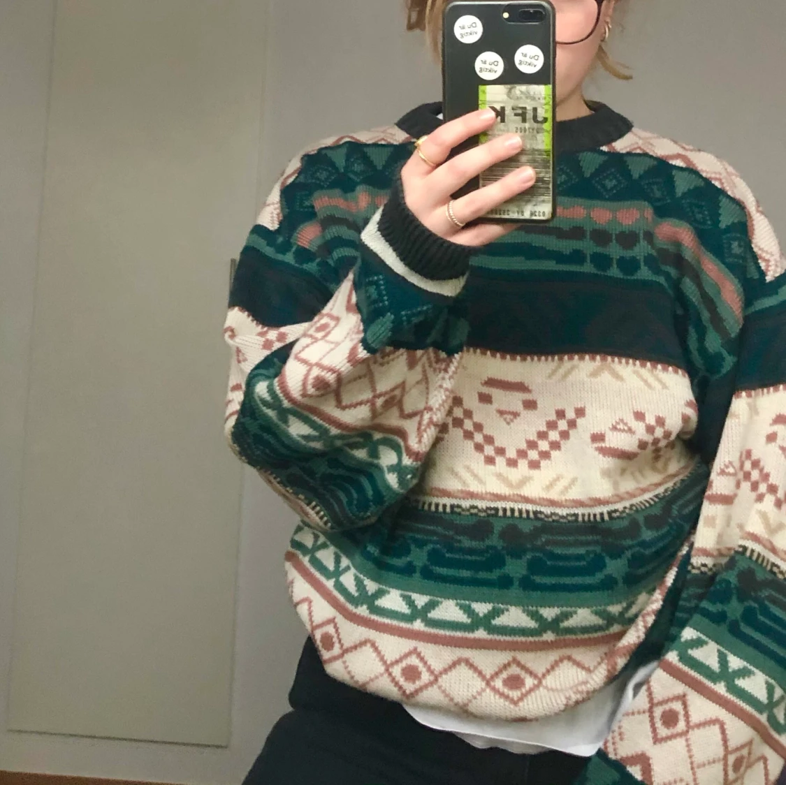 Stickad tröja - 90