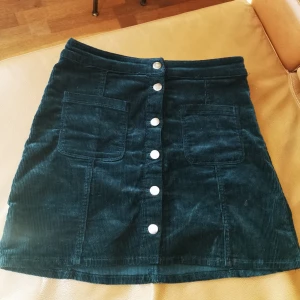  - Mörkgrön Vintagekjol 