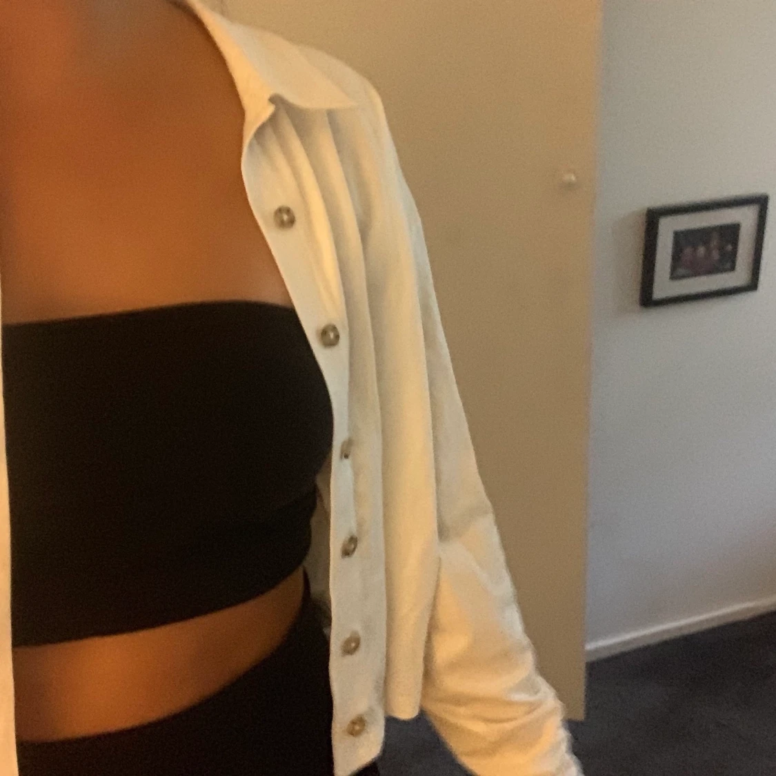 Skjorta/ tröja med knappar - 90