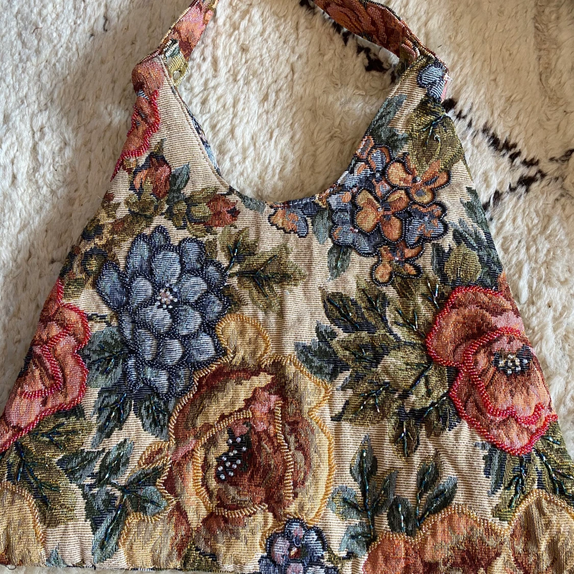 Blommig as fin axelväska!💘💘