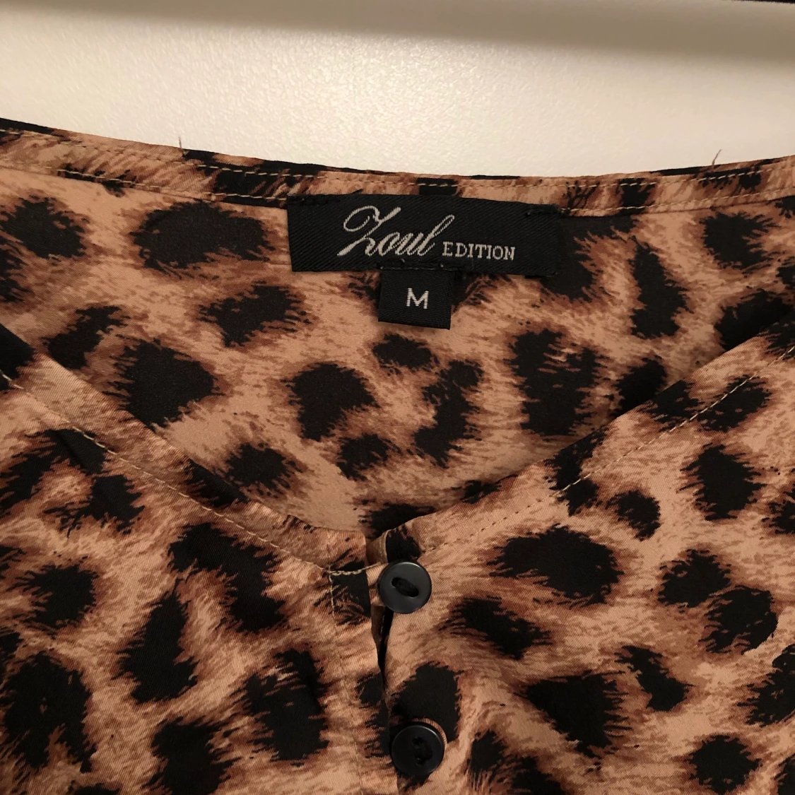 Klänning leopard  - 90