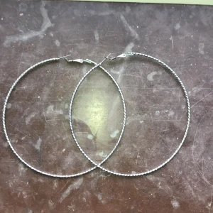 Örhängen - Säljer ett par silverfärgade örhängen. Aldrig använda