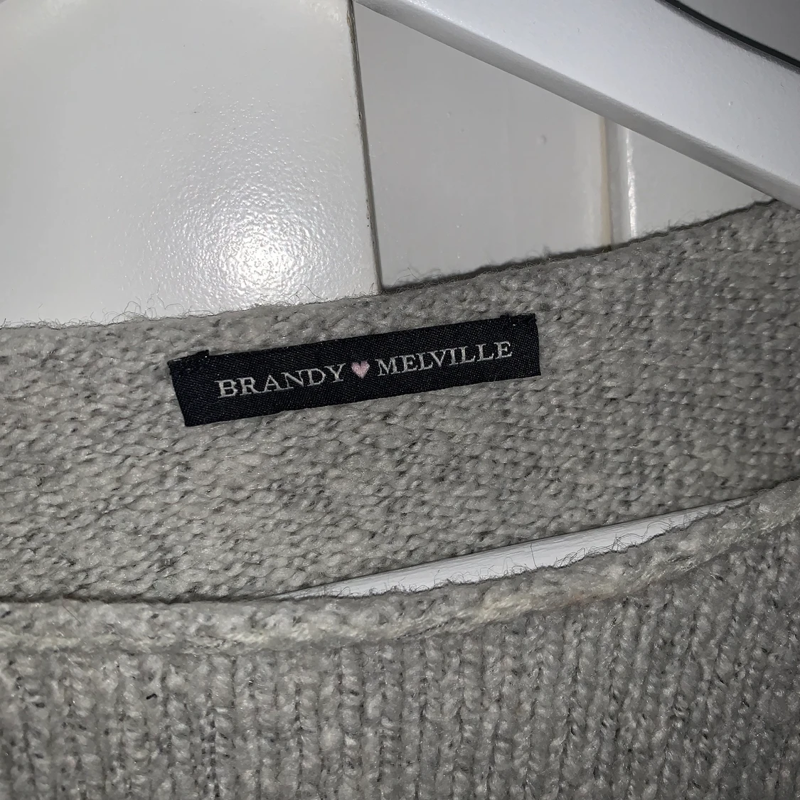 Stickad magtröja  - 90