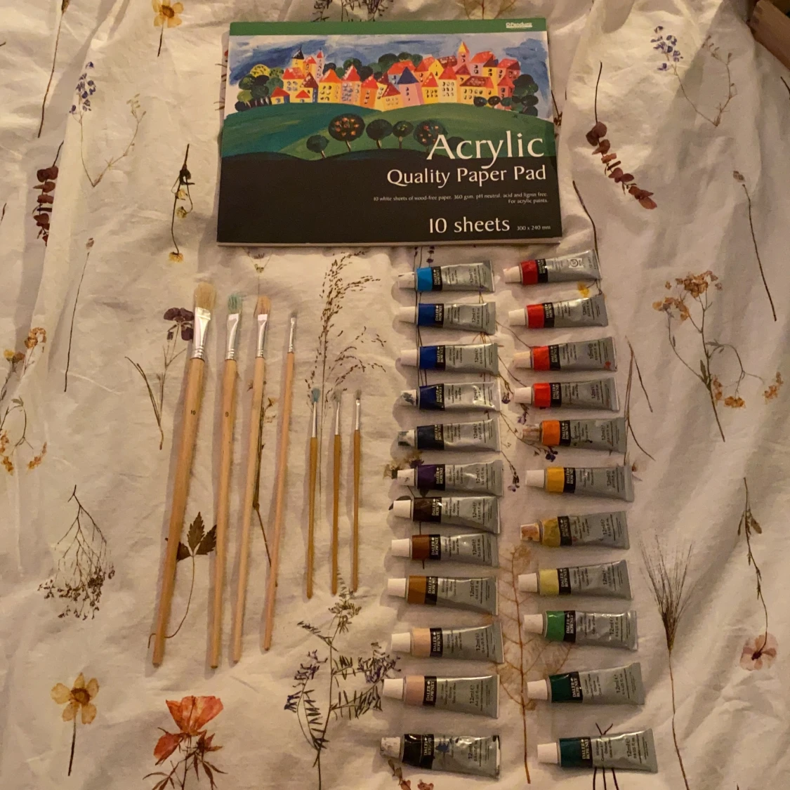 Färger/pänslar/block - 90