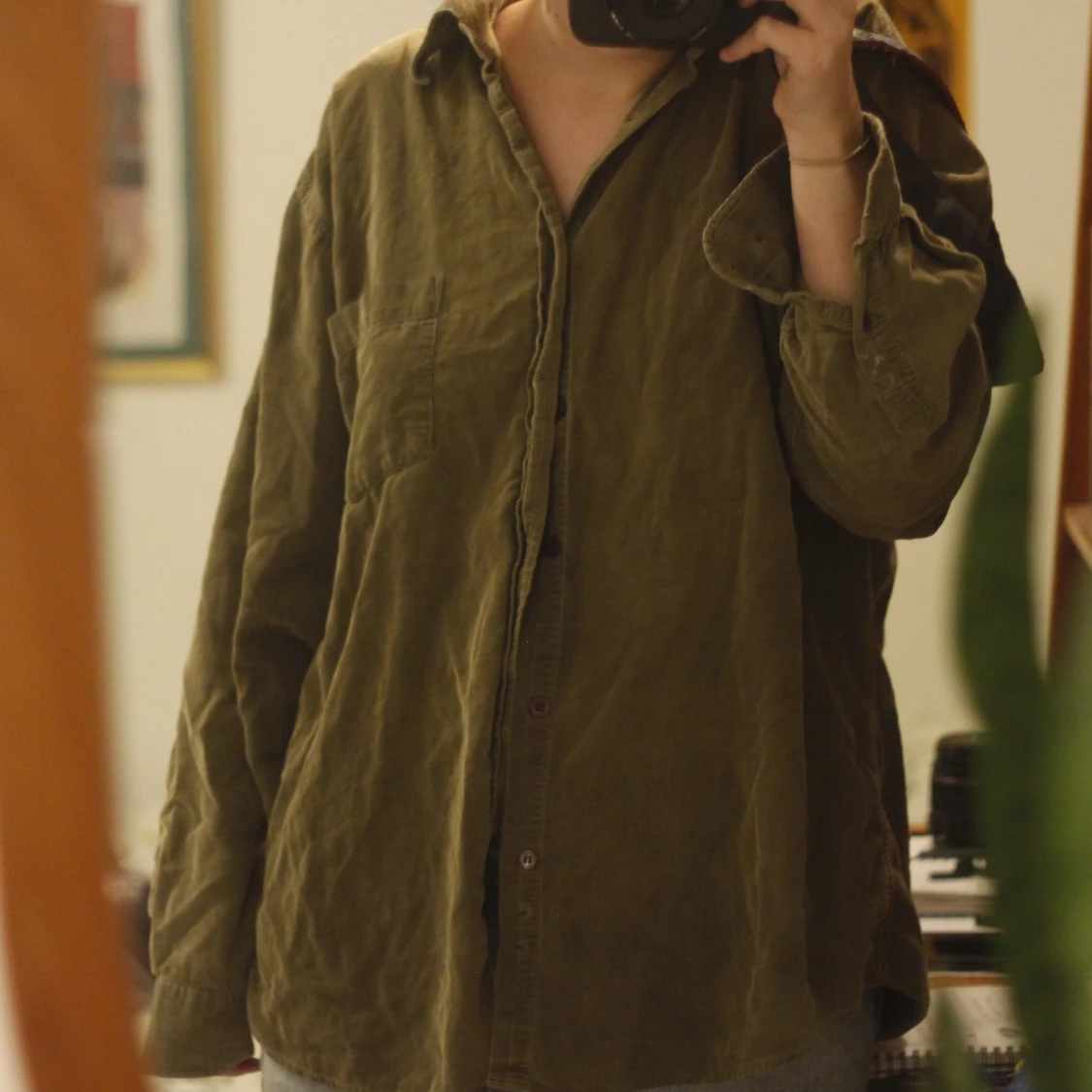 Grön skjorta