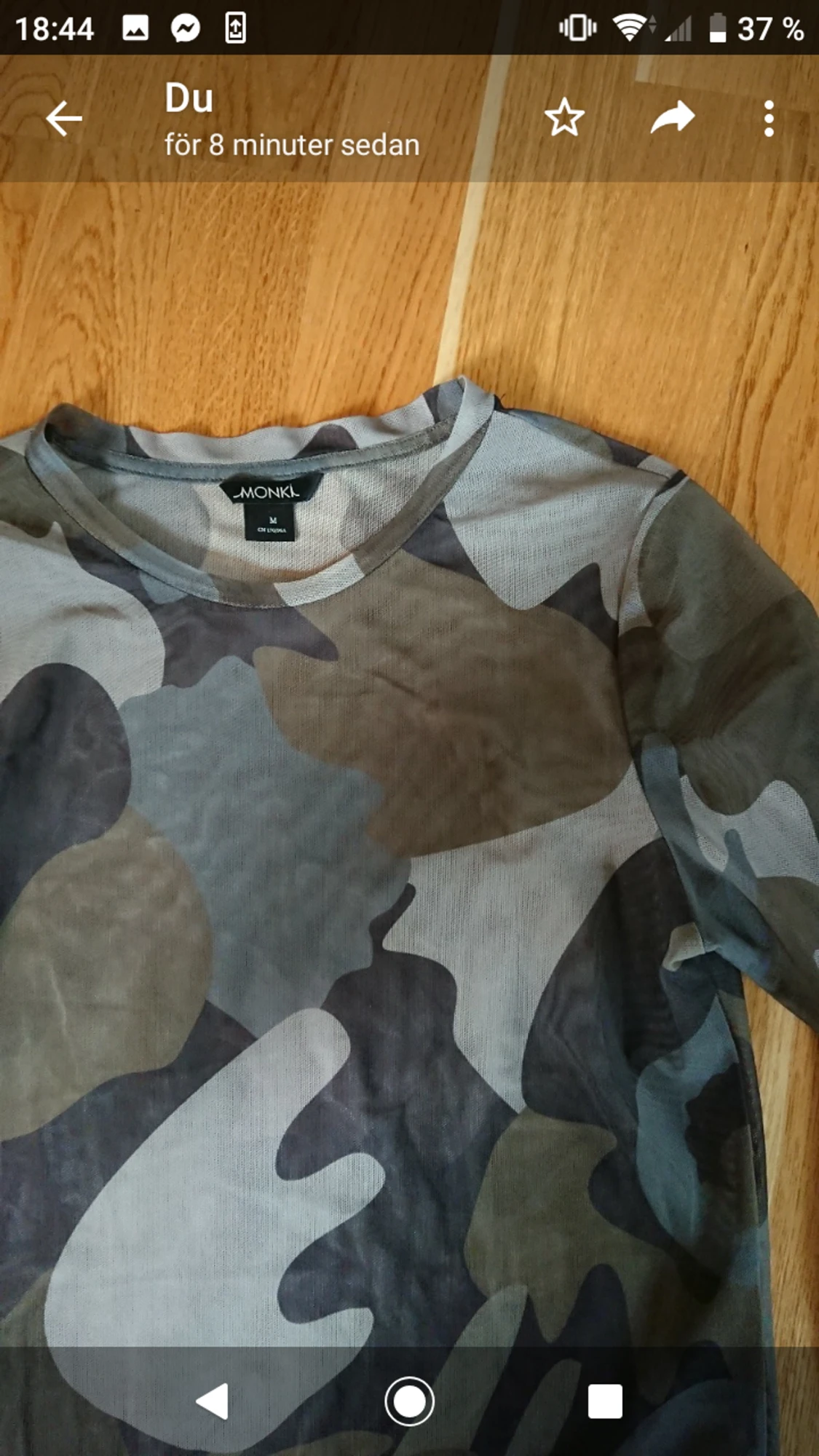 Transparent militärtröja  - 91