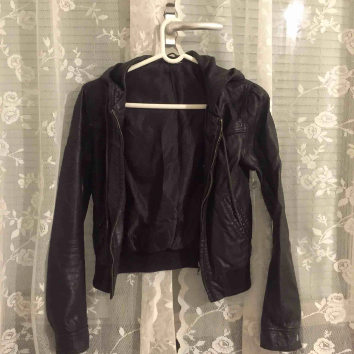 H&M faux leather jacket, XS