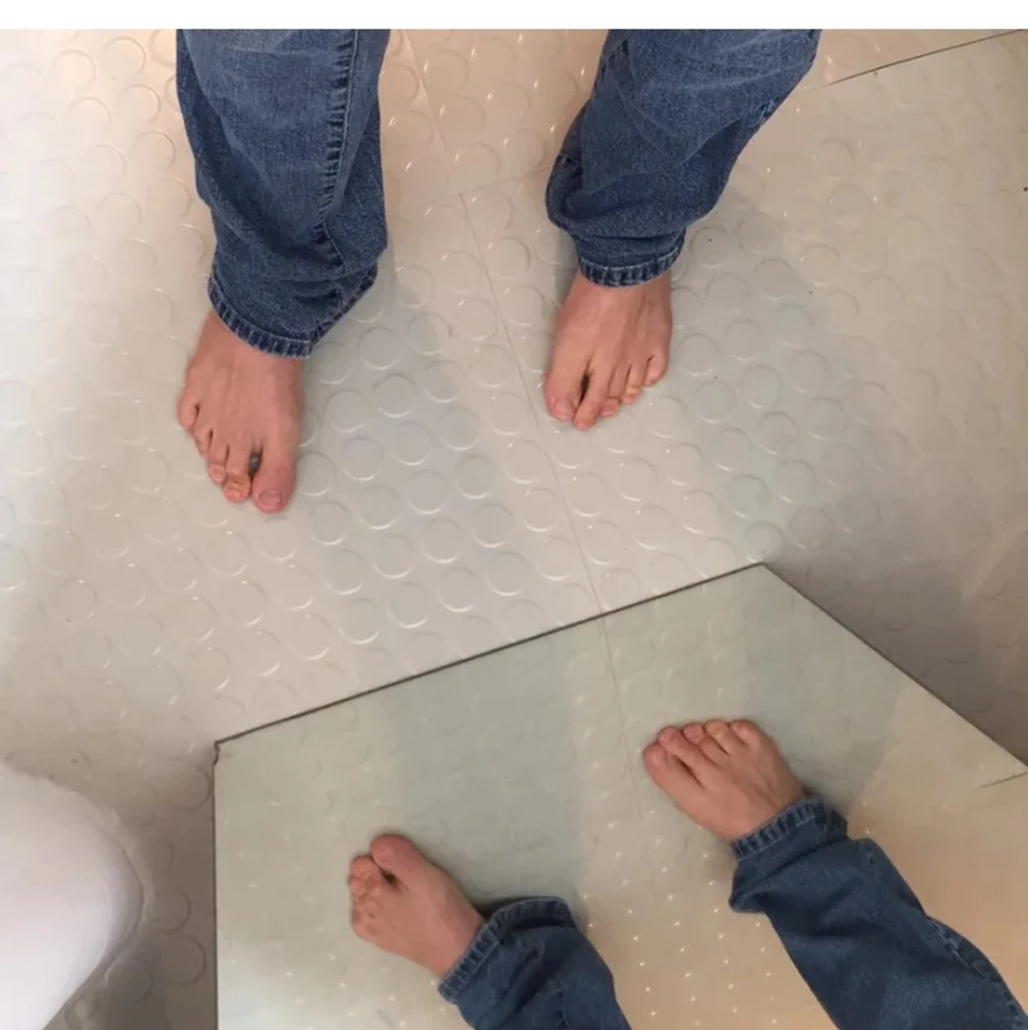 Vintage gul och blå - 90