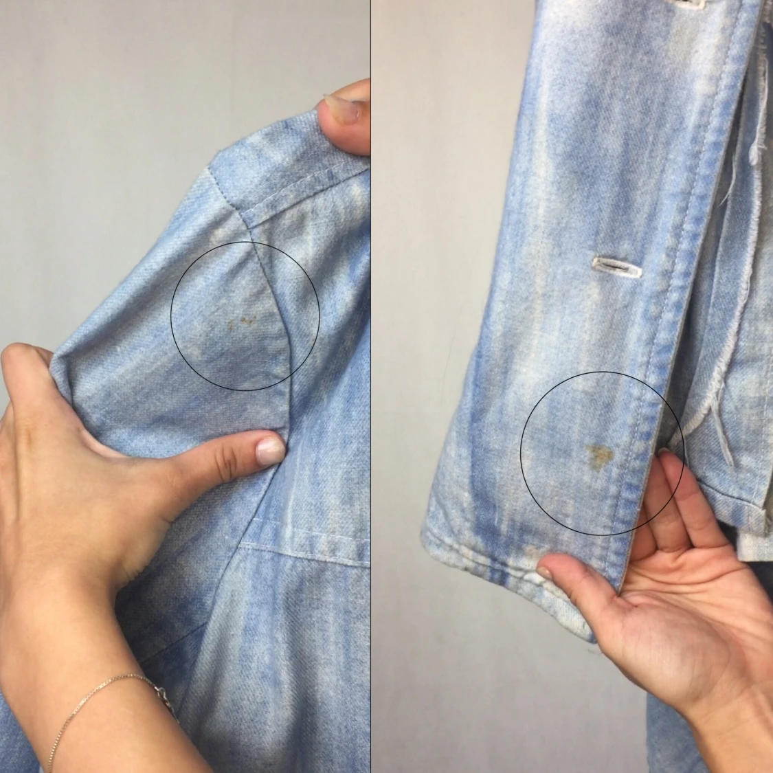 Denim coat jacket  - 91