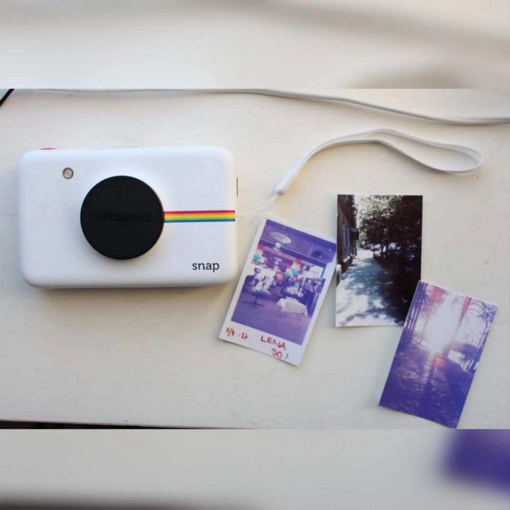 Säljer nu min Polaroid Snap Kompaktkamera | Plick Second Hand