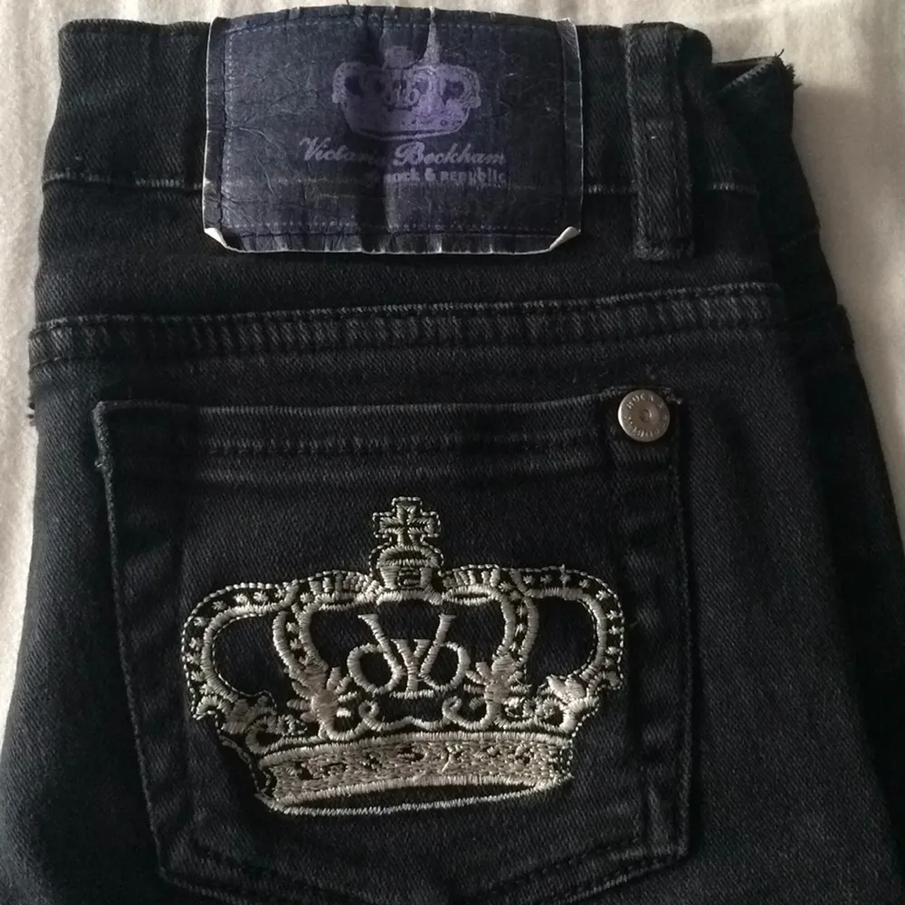 Svarta jeans från Victoria Beckham rock and republic. Jeans & Byxor.