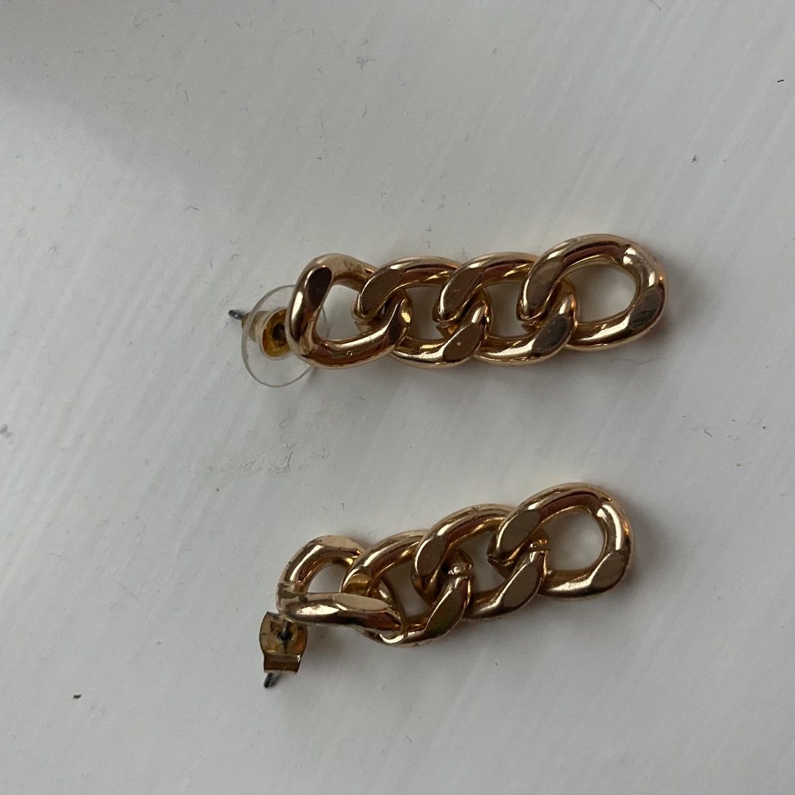 Guldkedja örhängen - 90