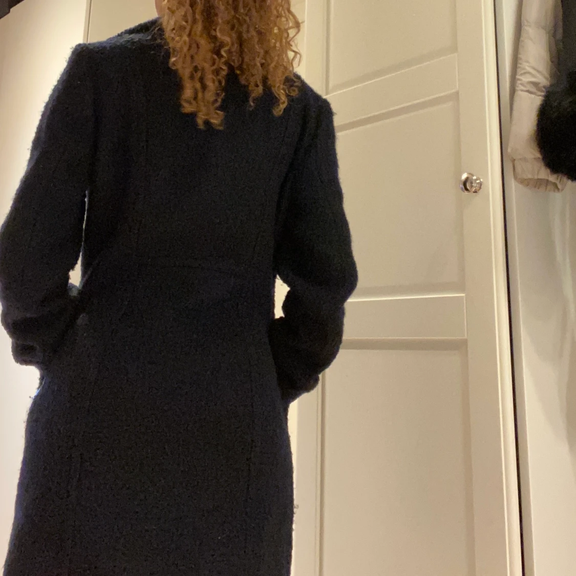 Marinblå kappa - 91