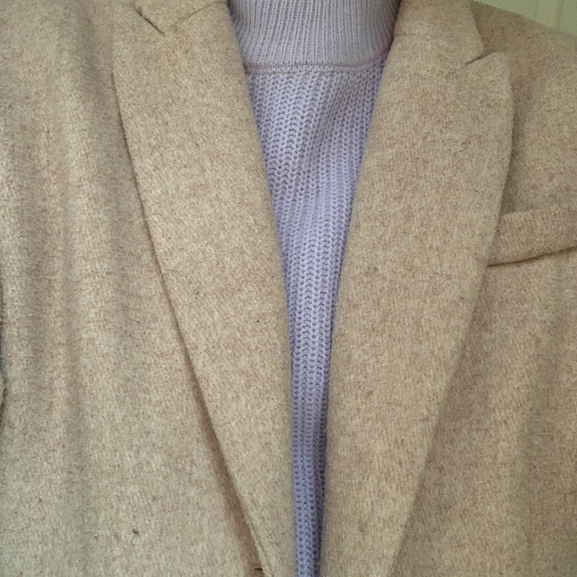 Beige oversized kappa - 91