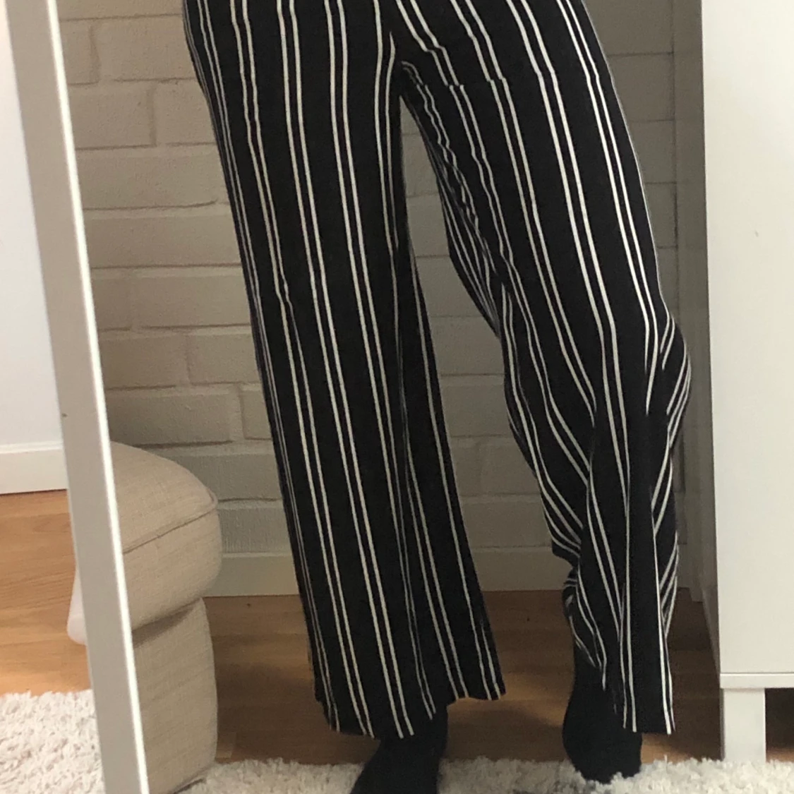 Vida, randiga byxor från Nelly  - 90