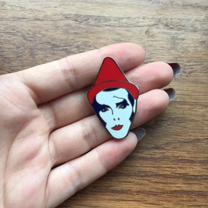  - David Bowie-brosch 🌹🌹🌹